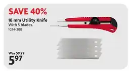 Home Hardware 18 mm Utility Knife offer