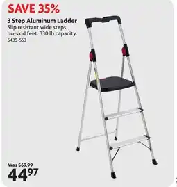 Home Hardware 3 Step Aluminum Ladder offer