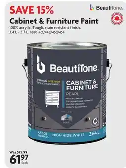 Home Hardware Cabinet & Furniture Paint offer