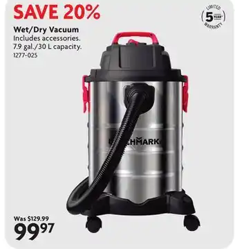 Home Hardware Wet/Dry Vacuum offer