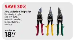 Home Hardware 3 Pc. Aviation Snips Set offer