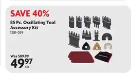 Home Hardware 85 Pc. Oscillating Tool Accessory Kit offer