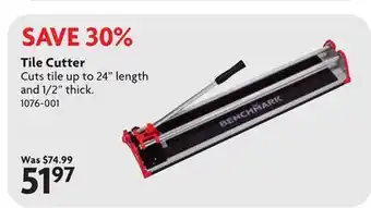 Home Hardware Tile Cutter offer