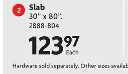 Home Hardware Slab kingston Interior Doors offer