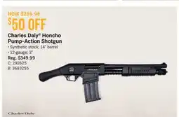 Cabela's Charles Daly Honcho Pump-Action Shotgun offer