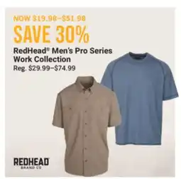 Cabela's RedHead Men's Pro Series Work Collection offer