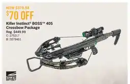 Cabela's Killer Instinct BOSS 405 Crossbow Package offer