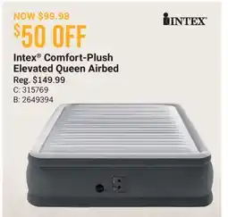 Cabela's Intex Comfort-Plush Elevated Queen Airbed offer