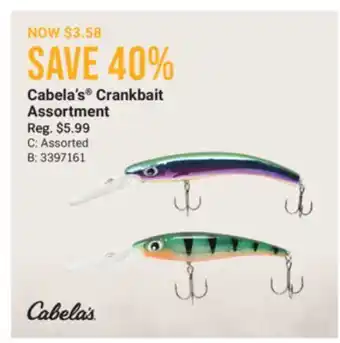 Cabela's Cabela's Crankbait Assortment offer