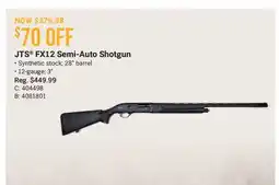 Cabela's JTS FX12 Semi-Auto Shotgun offer