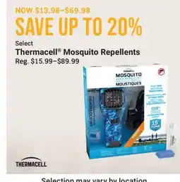 Cabela's Thermacell Mosquito Repellents offer