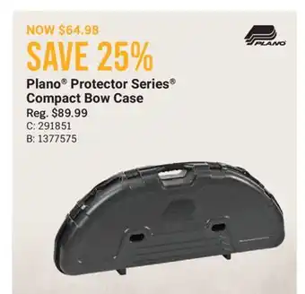 Cabela's Plano Protector Series Compact Bow Case offer