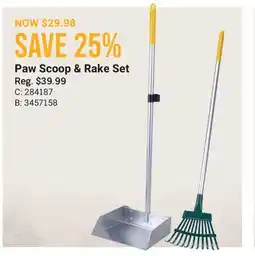 Cabela's Paw Scoop & Rake Set offer