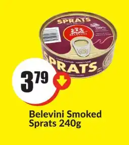 Chalo FreshCo Belevini Smoked Sprats 240g offer