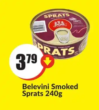 Chalo FreshCo Belevini Smoked Sprats 240g offer
