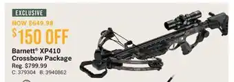 Cabela's Barnett XP410 Crossbow Package offer