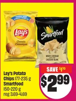 Chalo FreshCo Lay's Potato Chips 177-235 g Smartfood 150-220 g offer