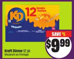Chalo FreshCo Kraft Dinner 12 pk offer