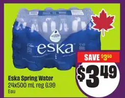 Chalo FreshCo Eska Spring Water 24x500 mL offer