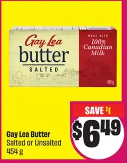 Chalo FreshCo Gay Lea Butter Salted or Unsalted 454 g offer