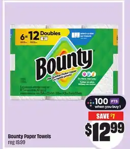 Chalo FreshCo Bounty Paper Towels offer