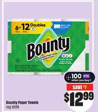 Chalo FreshCo Bounty Paper Towels offer
