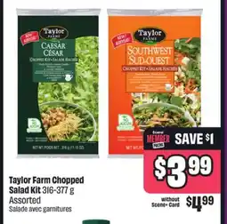 Chalo FreshCo Taylor Farm Chopped Salad Kit 316-377 g Assorted offer