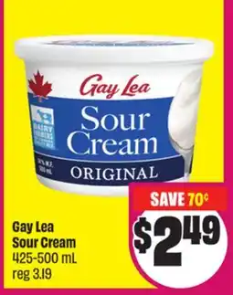 Chalo FreshCo Gay Lea Sour Cream 425-500 mL offer