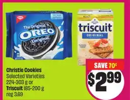 Chalo FreshCo Christie Cookies Selected Varieties 224-303 g or Triscuit 185-200 g offer