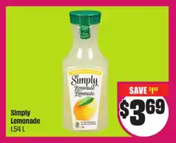 Chalo FreshCo Simply Lemonade 1.54 L offer