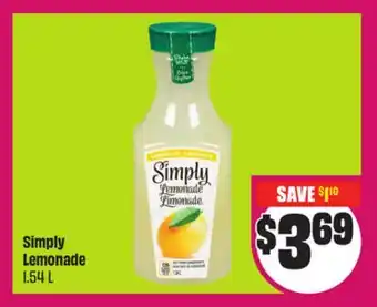 Chalo FreshCo Simply Lemonade 1.54 L offer