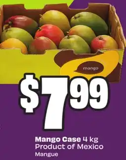 Chalo FreshCo Mango Case 4 kg Product of Mexico offer