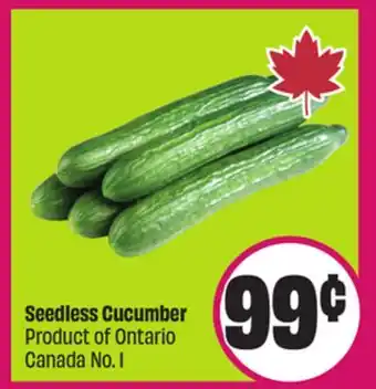 Chalo FreshCo Seedless Cucumber Product of Ontario Canada No. 1 offer
