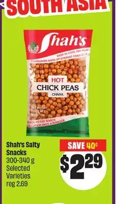 Chalo FreshCo Shah's Salty Snacks 300-340 g Selected Varieties offer
