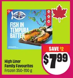 Chalo FreshCo High Liner Family Favourites Frozen 350-700 g offer