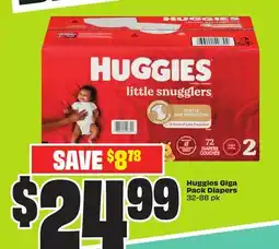 FreshCo Huggies Giga Pack Diapers 32-88 pk offer