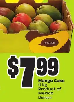 FreshCo Mango Case 4 kg Product of Mexico offer