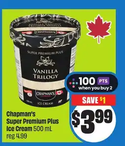 FreshCo Chapman's Super Premium Plus Ice Cream 500 mL offer