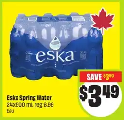 FreshCo Eska Spring Water 24x500 mL offer