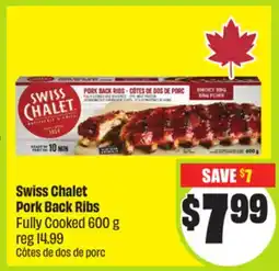 FreshCo Swiss Chalet Pork Back Ribs Fully Cooked 600 g offer