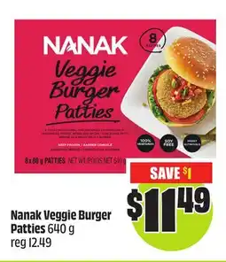 FreshCo Nanak Veggie Burger Patties 640 g offer