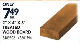 RONA 2 X 4 x 8' TREATED WOOD BOARD offer