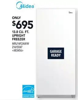 RONA MIDEA 13.8 CU. FT. UPRIGHT FREEZER offer