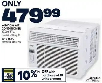 RONA WINDOW AIR CONDITIONER offer