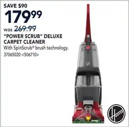RONA HOOVER POWER SCRUB DELUXE CARPET CLEANER offer