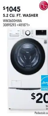 RONA 5.2 CU. FT. WASHER offer