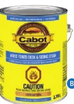 RONA CABOT Exterior paint and stain offer