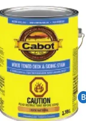 RONA CABOT Exterior paint and stain offer