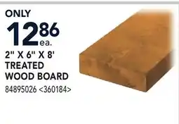 RONA 2 X 6 X 8' TREATED WOOD BOARD offer