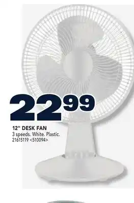 RONA 12 DESK FAN offer
